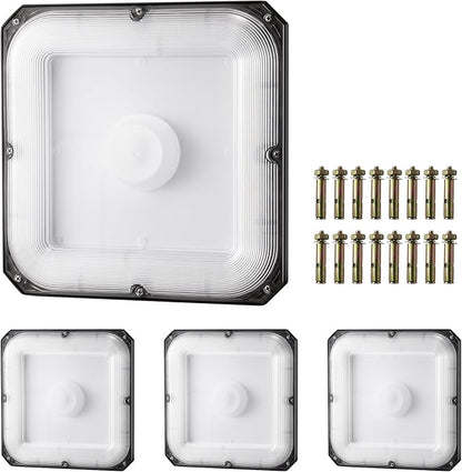 VEVOR 4 Pack LED Canopy Lights, 8800LM 5000K Daylight Commercial Industrial - Image 10