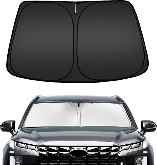 ARISMOTOR Windshield Sun Shade for Hyun-dai Palisade 2020-2025 2026, Custom Fit by ARISMOTOR