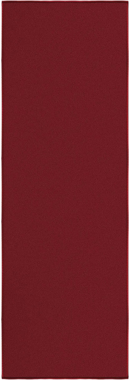 Ottomanson Hallway Runner Rug 20" x 59" Non Slip Solid Area Rugs Easy to Clean - Image 6