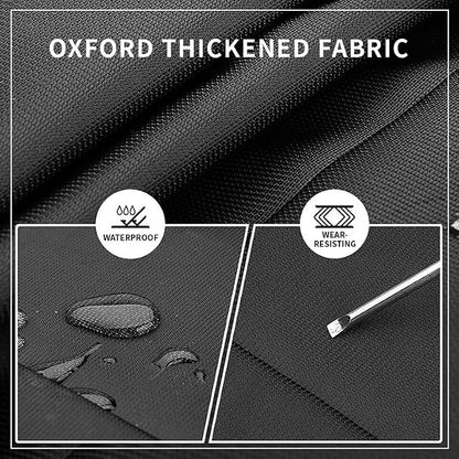 Motorcycle Cover Waterproof Outdoor, 420D Heavy Duty, M 71in, All Season - Image 5