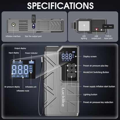 【New】 Lucklike Jump Starter - Image 2