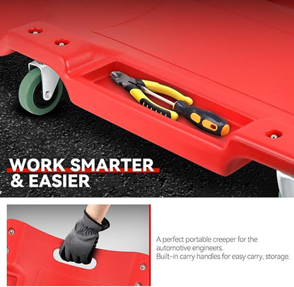 Auto Dynasty 40 Inches Mechanic Creeper, Automotive Garage Repair Low Profile - Image 5