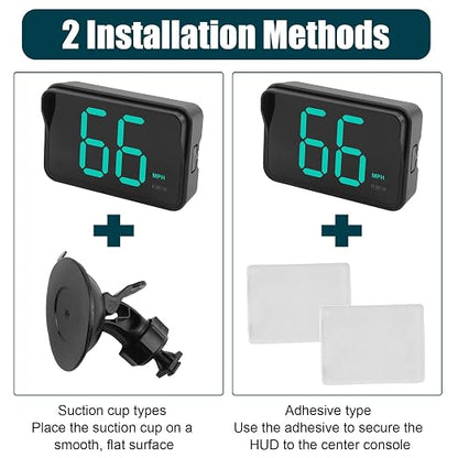 GPS Digital Speedometer for Car MPH, Universal HUD Speed Meter - Image 2