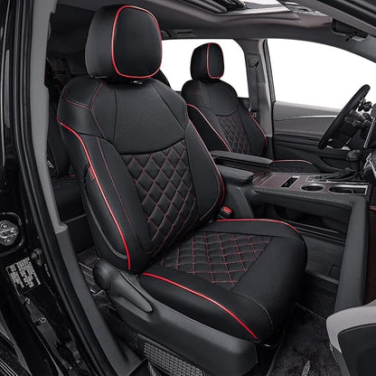 EKR Sienna Seat Covers for 2011-2020 Toyota Sienna LE, XLE Premium 2nd Row by EKR