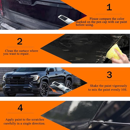 Cardinal Red Touch Up Paint for GMC, Car Paint Pen Scratch Repair Two-In-One - Image 6