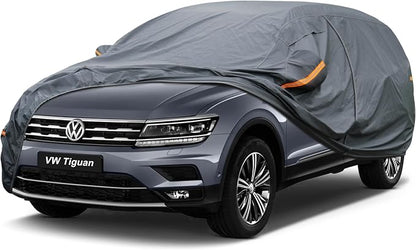 Premium Car Cover Custom Fit VW Tiguan, 16 Layers Heavy Duty Car Cover by GUNHYI