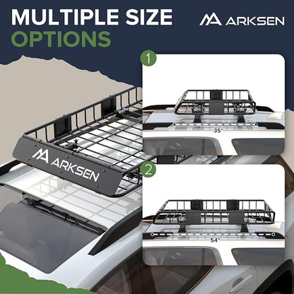 ARKSEN 54 x 34 x 6 Inch Universal Roof Rack - Image 6