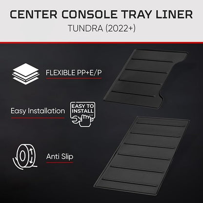 AJT DESIGN Center Console Organizer Tray Liner Compatible - Image 4