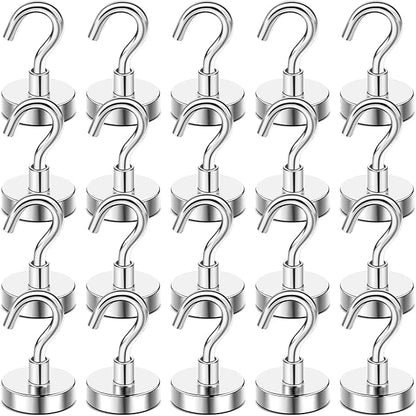 DIYMAG Magnetic Hooks, 50 LB Heavy Duty Magnet by DIYMAG