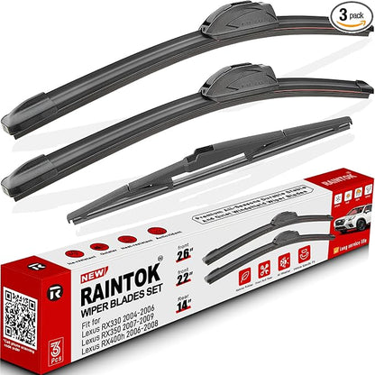 Windshield Wiper Blades Replacement by RAINTOK