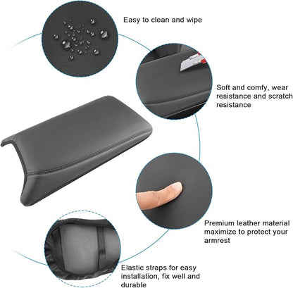 SXCY for 2025 BMW X3 Armrest Cover for 2025 BMW X3 Accessories 2025 X3 Center - Image 5