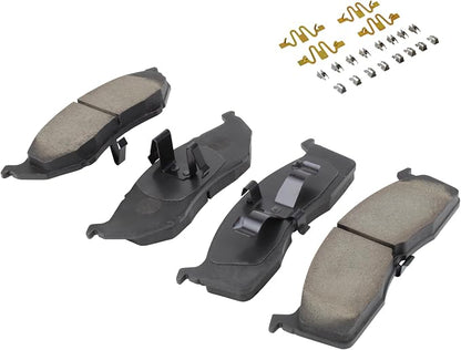 Premium Ceramic Front Brake Pads Compatible - Image 2