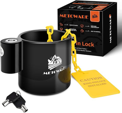 METOWARE 5th Wheel King Pin Lock by METOWARE
