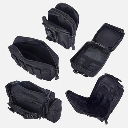 Universal Tactical Seat ​Back Organizer Vehicle Molle Panel Organizer Storage - Image 7