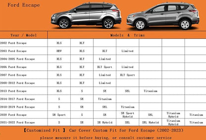 Kayme 6 Layers SUV Car Cover Custom Fit - Image 6