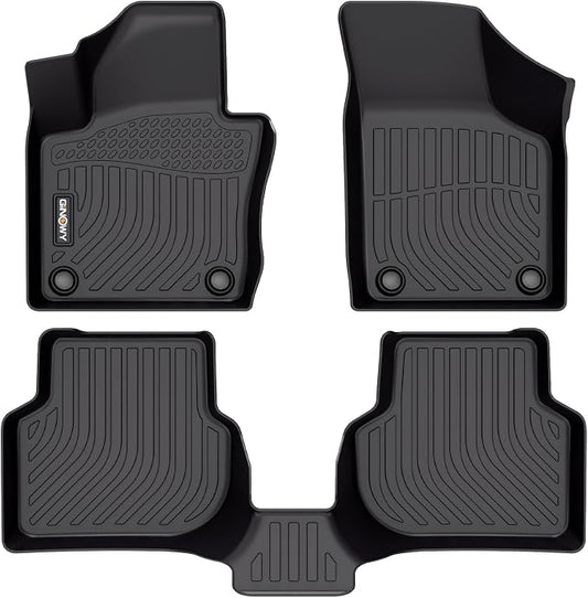 GINOWY-Floor Mats for Volkswagen VW Jetta 2012-2018 丨TPE All Weather Car Mat by GINOWY