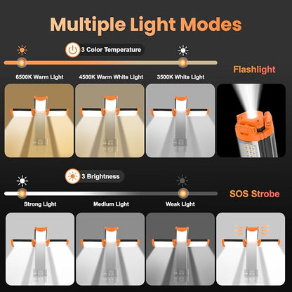 CAVN Rechargeable 10000mAh Camping Lights - Image 3