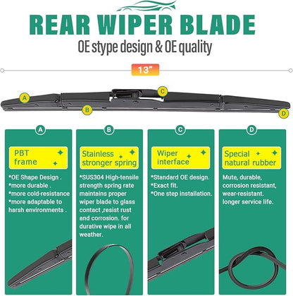 26" 16" 13" Windshield Wiper Blades Replacement - Image 4