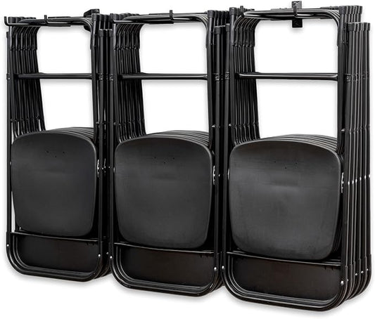 StoreYourBoard Chair Storage Rack Triple – Heavy Duty Folding Chair Rack by StoreYourBoard