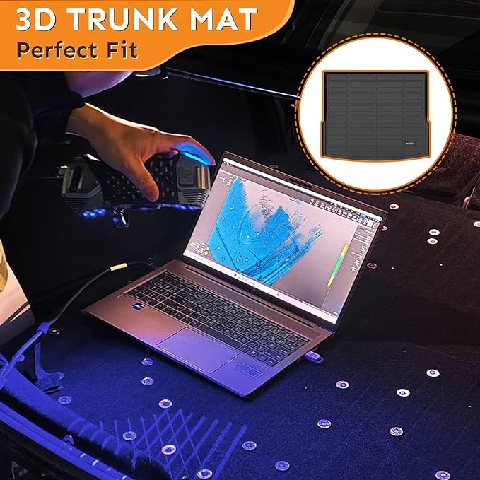 Binmotor-Floor Mats Cargo Liner Set - Image 3