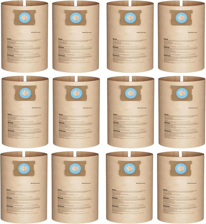12 Pack DXVA19-4101 Dust Bag Compatible by BIHARNTHomeReplacement