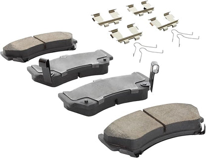 Premium Semi-Metallic Front Brake Pads Replacement - Image 2
