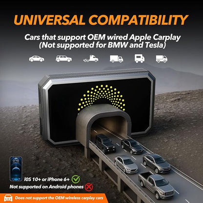 Volam 3-in-1 Wireless CarPlay Adapter Magic AI Video Box - Image 8