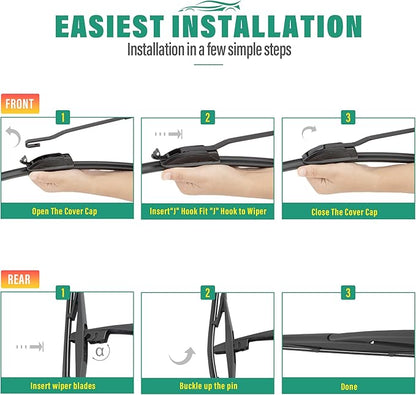28" 14" 12" Windshield Wiper Blades Replacement - Image 8