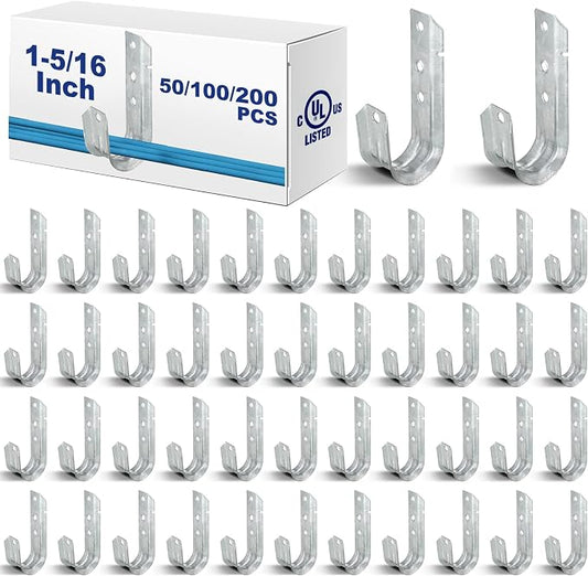 Gisafai 200 Cable Support J Hook, Cable Hooks by Gisafai