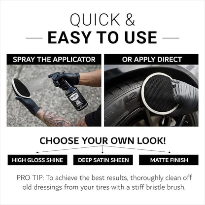 CAR GUYS Tire Shine 1 Gallon Refill | The Perfect Shine | Durable and User - Image 3