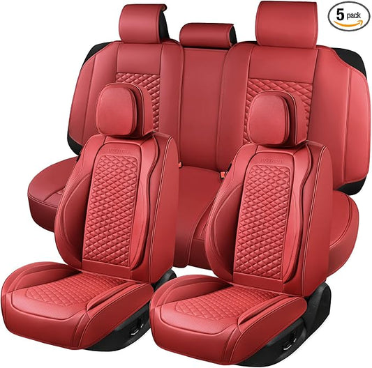Car Seat Covers Full Set Leather Seat Covers Automotive Seat Covers Universal by truckerset