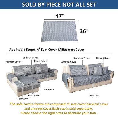 Eismodra Couch Cover, Sectional Couch Covers, Sofa Covers - Image 5