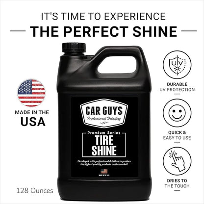 CAR GUYS Tire Shine 1 Gallon Refill | The Perfect Shine | Durable and User - Image 2
