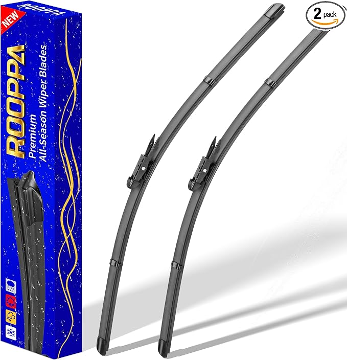 2 wipers Replacement for 2005-2012 Toyota Avalon/2013-2017 Ford by ROOPPA