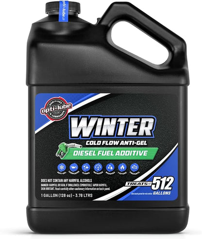 Opti-Lube Winter Formula Anti-Gel Diesel Fuel Additive: Gallon) by Opti-Lube