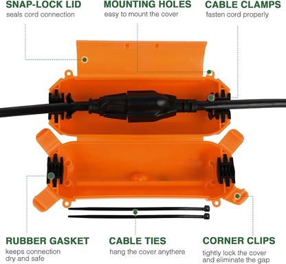 Flemoon Outdoor Extension Cord Safety Cover - Image 2