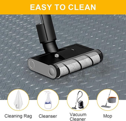 8x20 FT Garage Floor Mat, 2.8mm Thickened Flooring Roll Diamond Plate PVC - Image 4