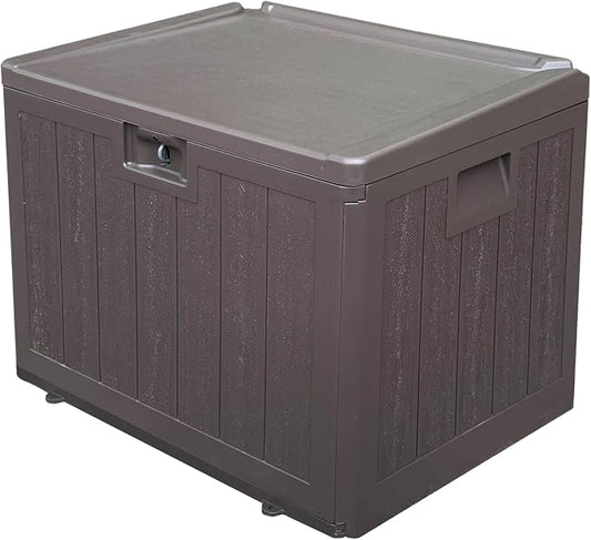 33 Gallon Pro Waterproof Outdoor Storage Bin Resin Deck Box by Decksplore%E2%80%94BuiltforOutdoor