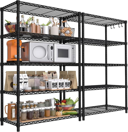 PrimeZone Wire Metal Storage Shelves by PrimeZone