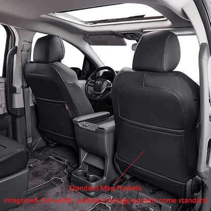 EKR Sienna Seat Covers for Toyota Sienna XLE, 7-Passenger Seating, 2nd Row - Image 6