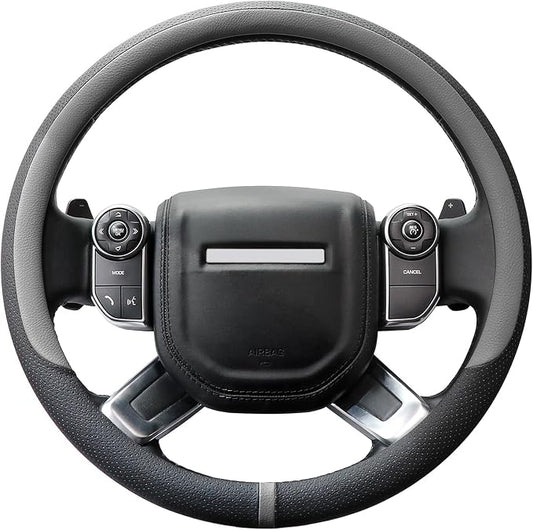 COFIT Breathable Car Steering Wheel Cover 16 inch Auto Universal Leather Wrap by COFIT
