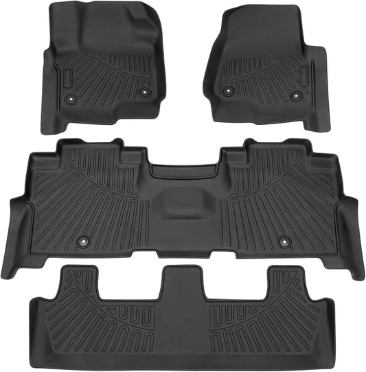 Powerty Floor Mats for 2018-2024 Ford Expedition by Powerty