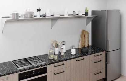 AmGood 96" Long X 18" Deep Stainless Steel Wall Shelf | NSF Certified | - Image 7