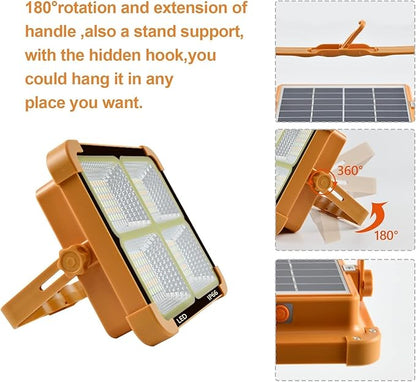 Portable LED Work Solar Light 100W 16500mAh 10000 LM - Image 4