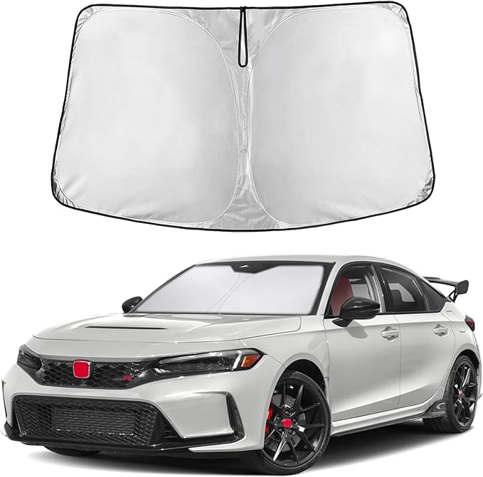 Econour Windshield Sun Shade for Honda Civic 2022-2025 Sunshade Foldable Window by EcoNour