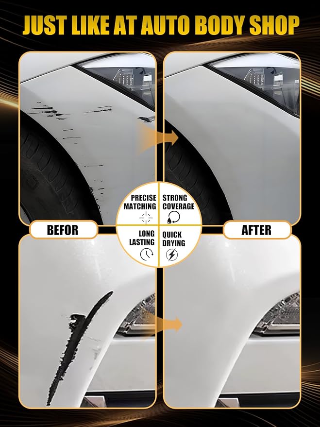 Brilliant Silver Metallic Touch Up Paint Compatible - Image 4