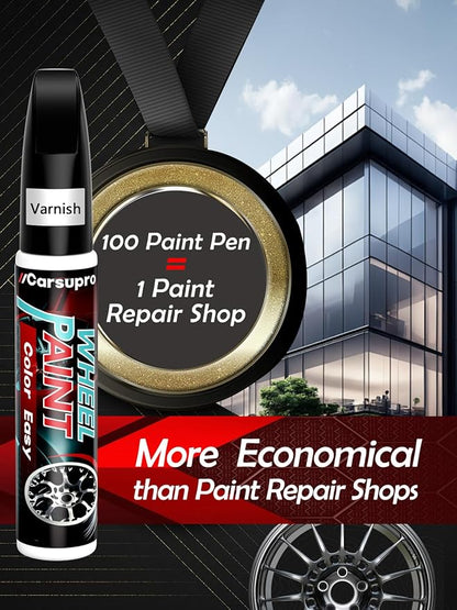 Silver wheel Touch Up Paint. Wheel Scratch Repair Pen. Car Rim Paint Pen Quick - Image 5
