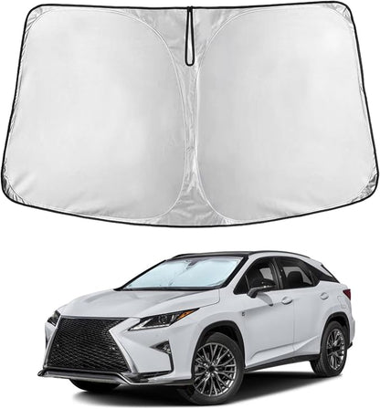 Econour Windshield Sun Shade for 2023-2025 Lexus RX 350 450h Accessories by EcoNour