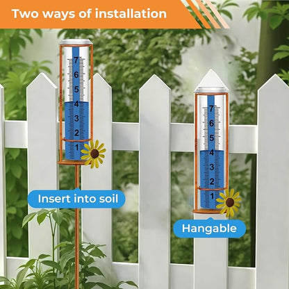 Rain Gauge Outdoor, Freeze Proof Rain Gauges Outdoors Best Rated, Lawn & Garden - Image 7