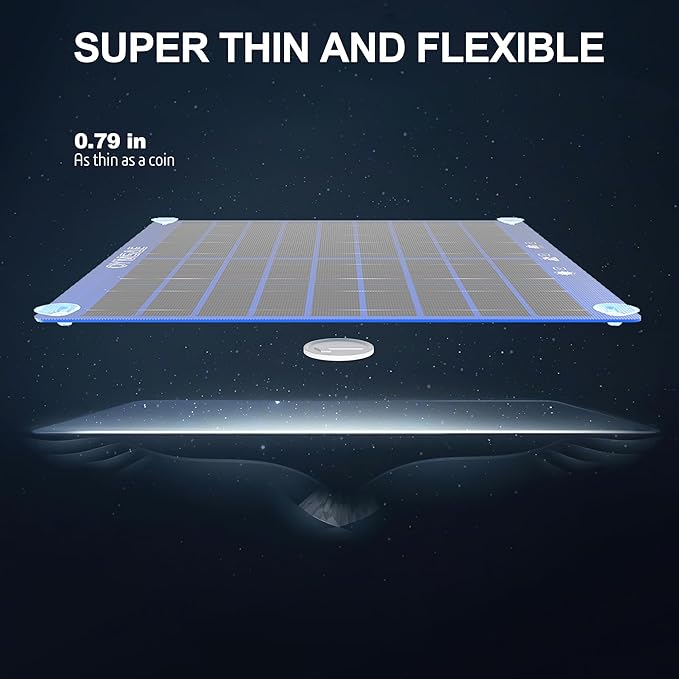 OYMSAE 30W 12V Solar Panel Battery Charger Portable Waterproof Power Trickle - Image 5